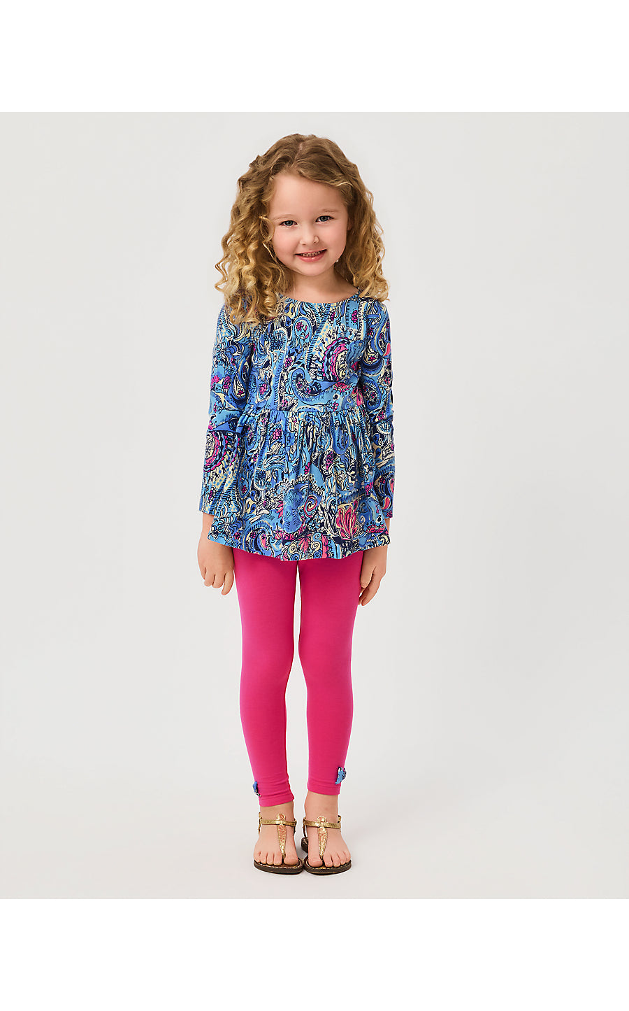 Adella Tunic & Legging Set Multi Paisley Parade