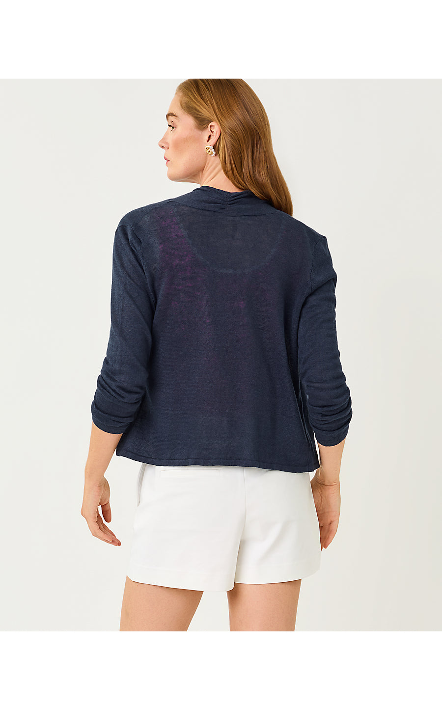 Faretta Cardigan Low Tide Navy