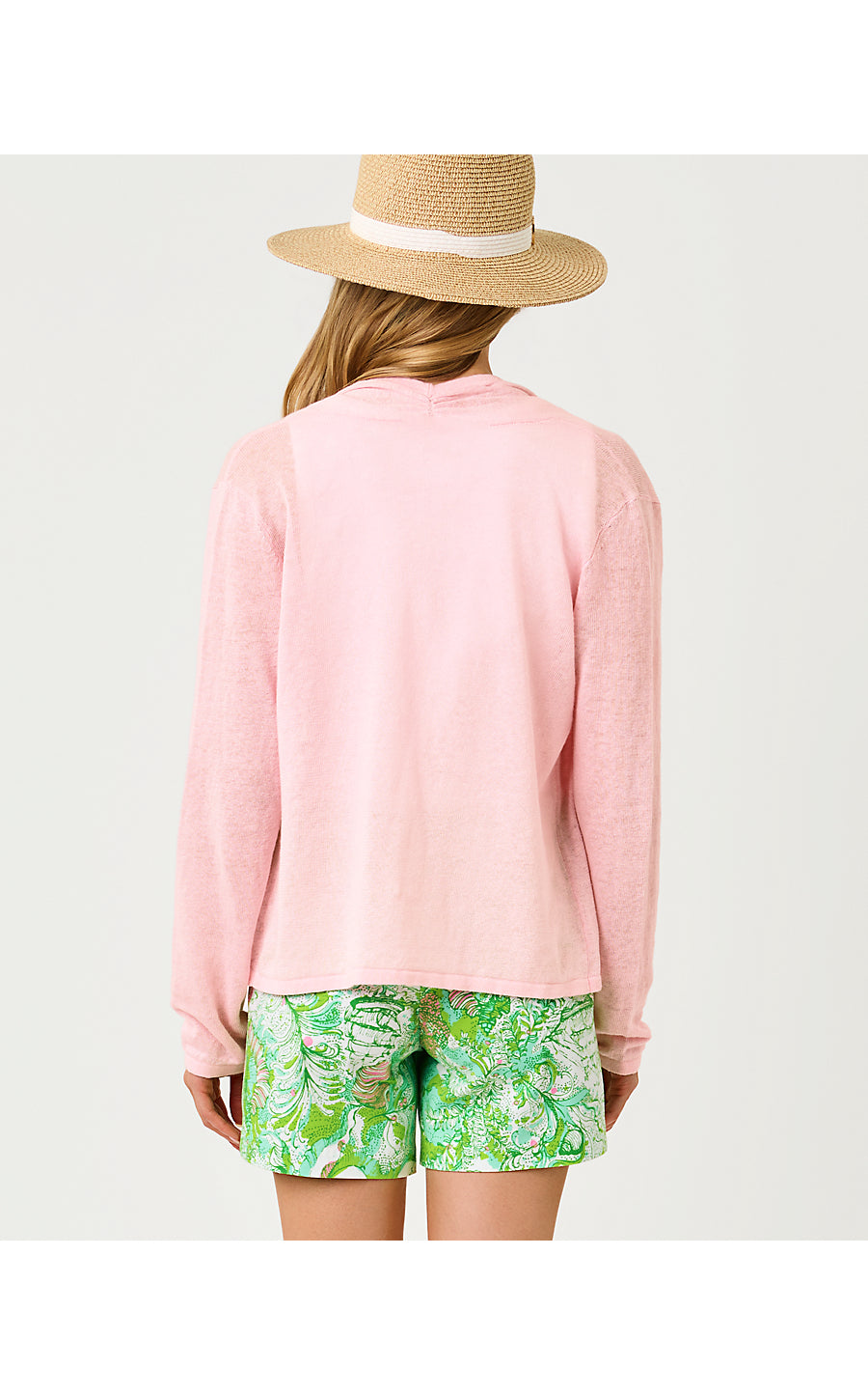 Faretta Cardigan Pink Muse