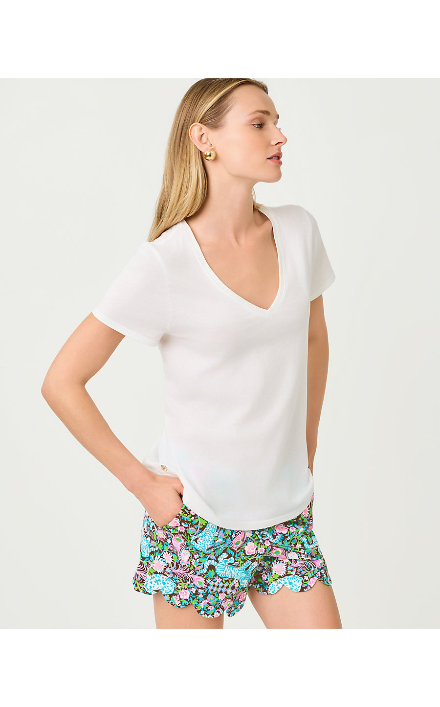Maryetta Top Resort White