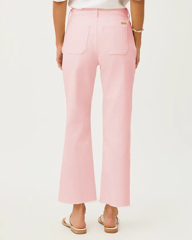 Harleen High Rise Crop Je Pink Muse