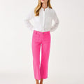 HARLEEN HIGH RISE CROP JEAN SUN SHELL PINK