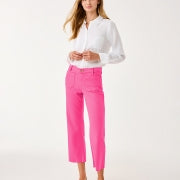 HARLEEN HIGH RISE CROP JEAN SUN SHELL PINK