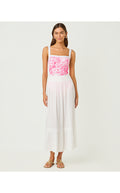 Enzo Maxi Skirt Cover-Up Resort White