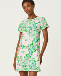 Cody Short Sleeve Dress Putting Green Poppyland