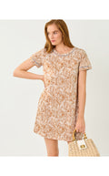 Cody Short Sleeve Dress Iced Latte Lil Jims Stuff