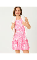 UPF 50+ Delvenie High Rise Bubble Skort Conch Shell Pink Burst Of Joy
