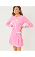 UPF 50+ Jaydea Jacket Cherry Blossom Pink Mini Performance Gingham