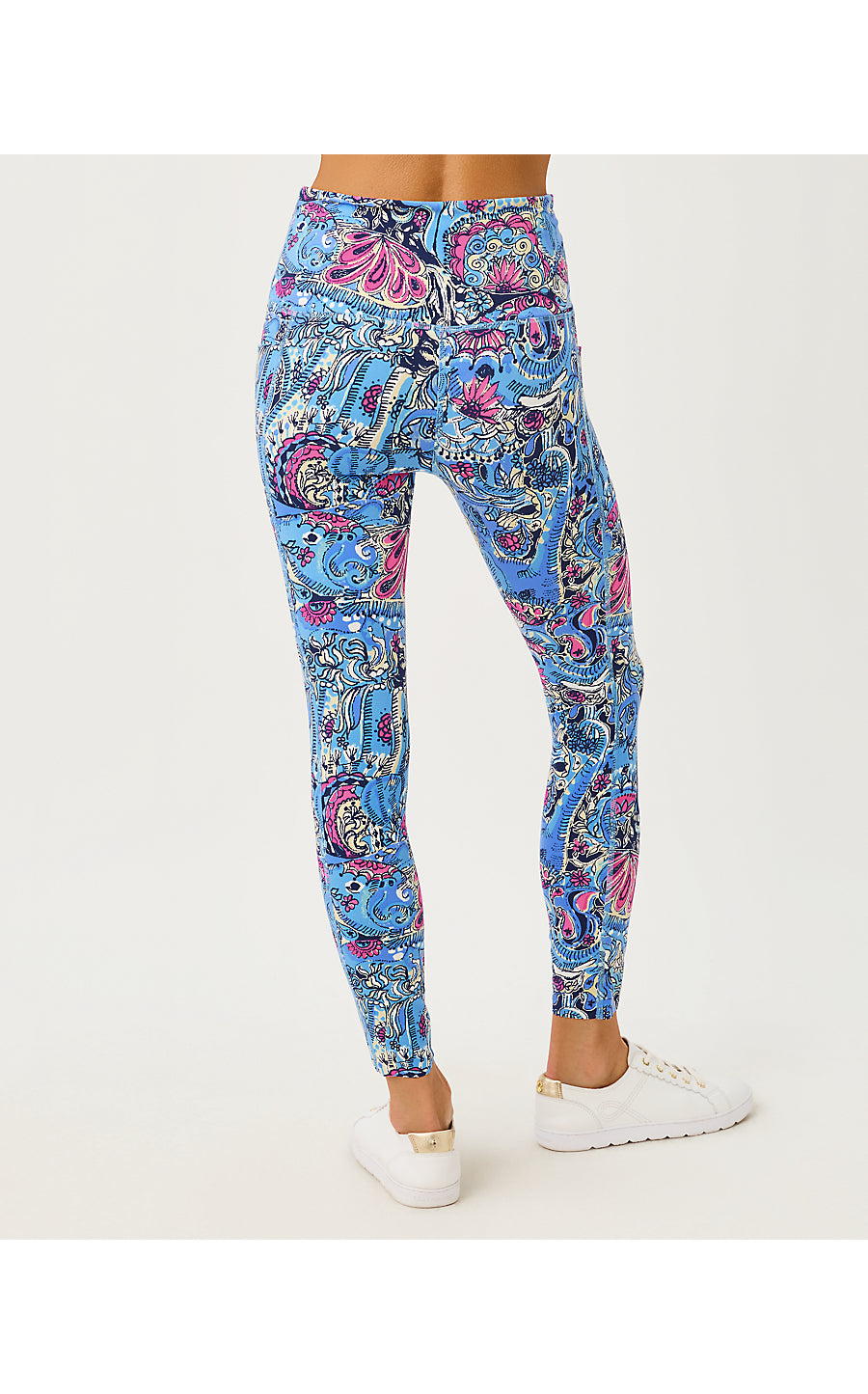 Endurance High Rise Midi Multi Paisley Parade