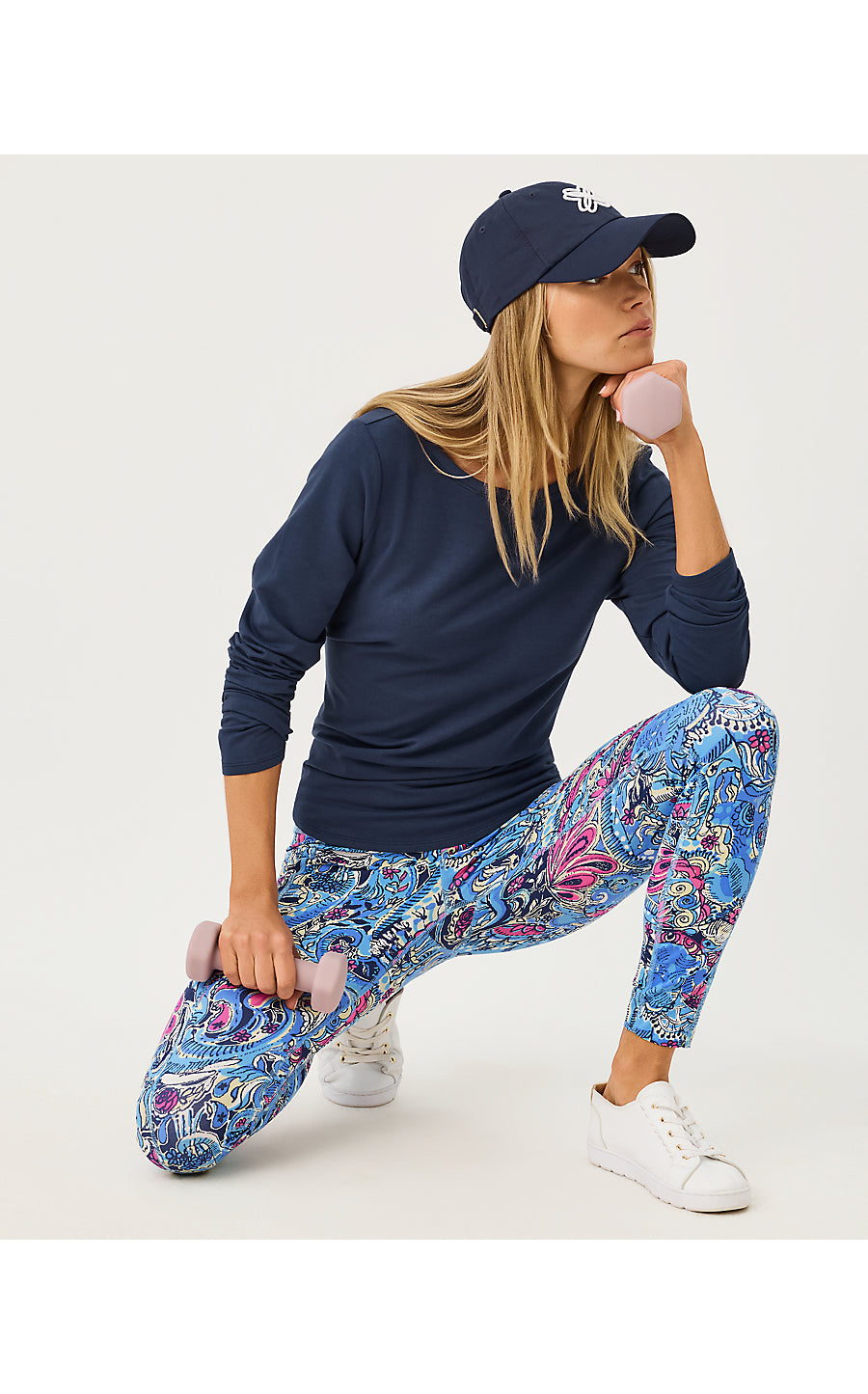 Endurance High Rise Midi Multi Paisley Parade