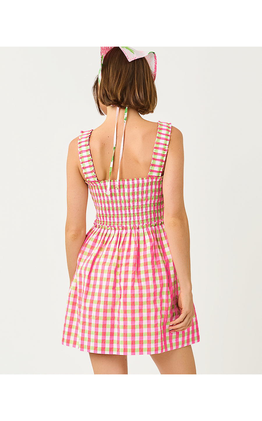 Hadly Skirted Romper Cherry Blossom Pink Summer Lovin Gingham