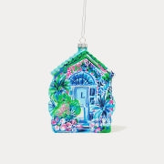 LILLYS HOUSE ORNAMENT MULTI LILLYS DOOR ORNAMENT