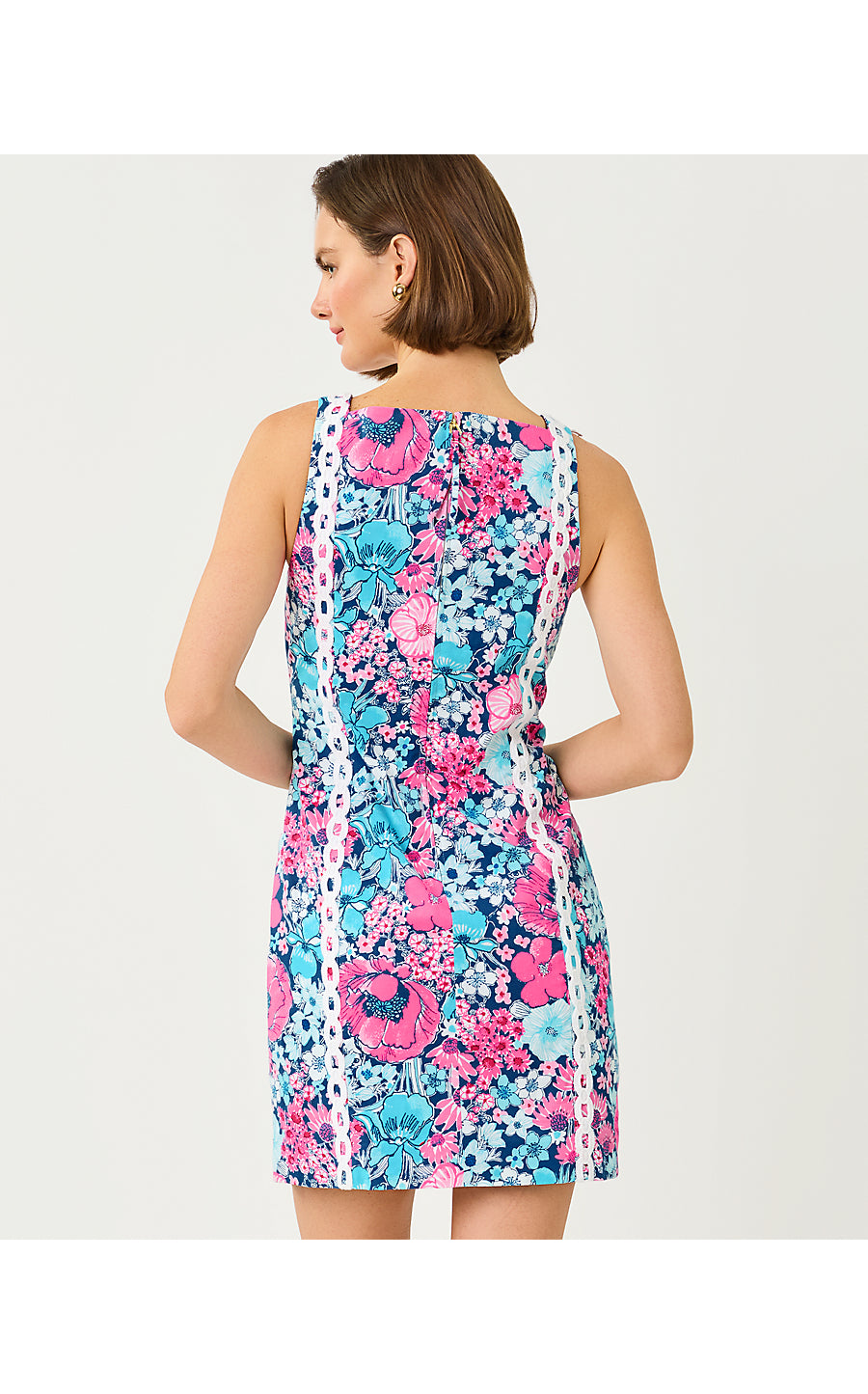Leandra Stretch Shift Starlight Navy In All Her Glory
