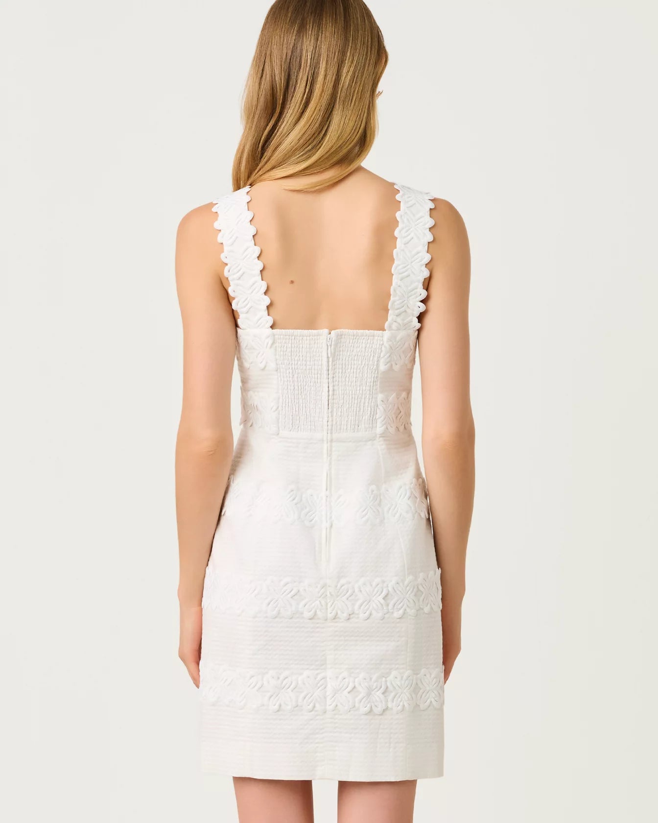 Davis Dress Resort White