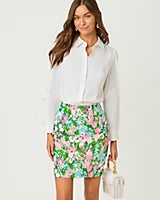 Charo Sequin Skirt Multi Secret Garden Sequin