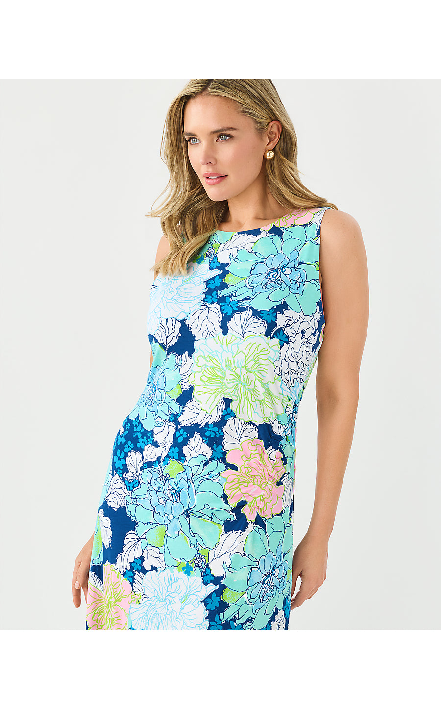 Carolita Maxi Dress Starlight Navy Tennessees Hibiscus
