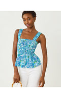 Hadly Smocked Top Mint Condition Harlillyquin