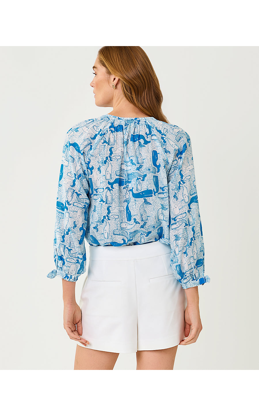 Andria Top Nassau Blue Thar She Blows