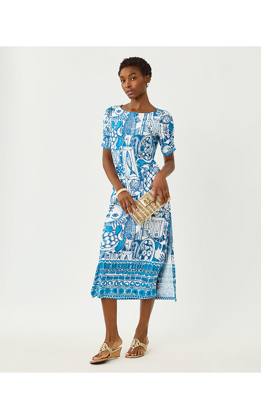 UPF 50+ Zarah Dress Resort White Oversized Harlillyquin Engineered