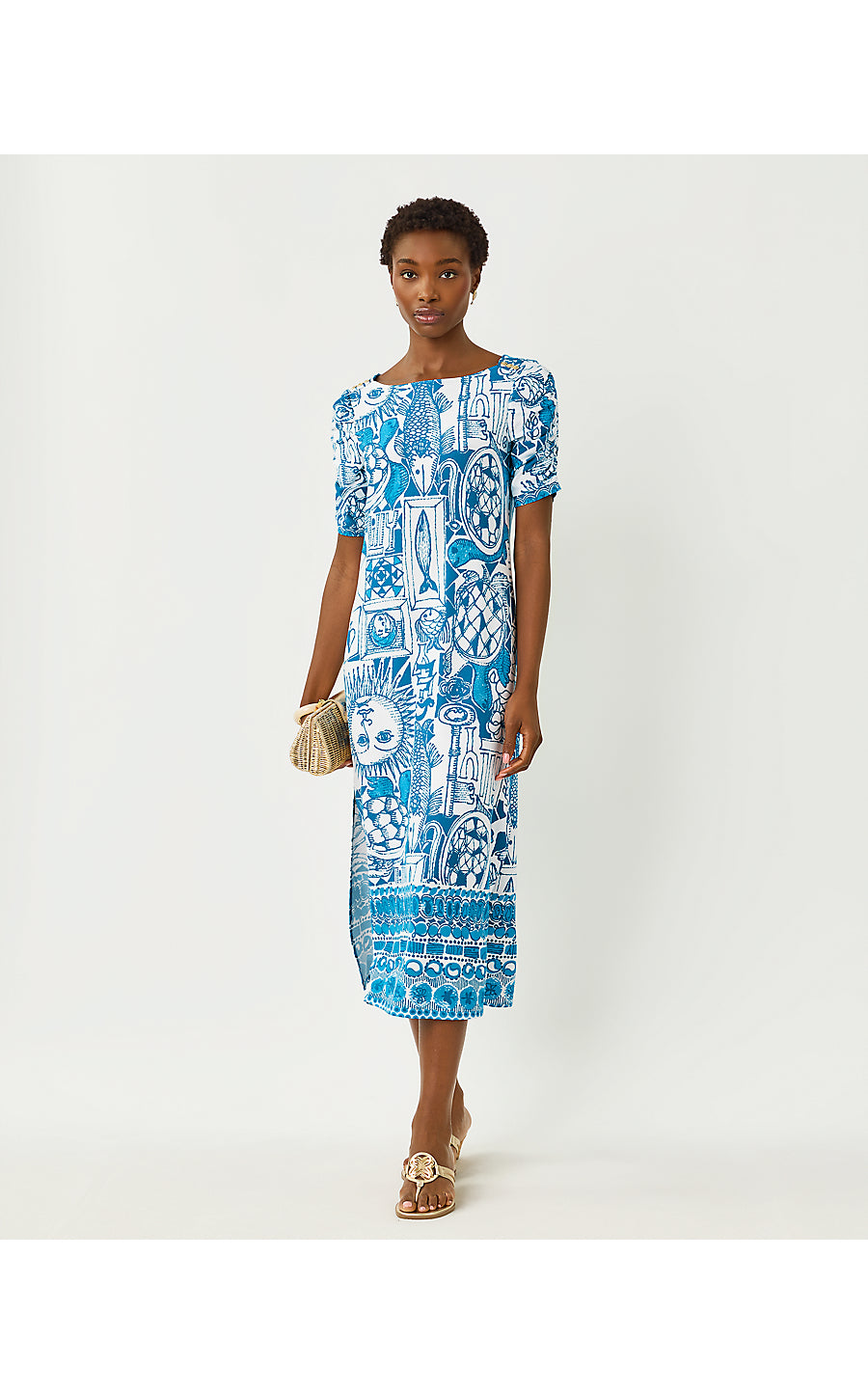 UPF 50+ Zarah Dress Resort White Oversized Harlillyquin Engineered