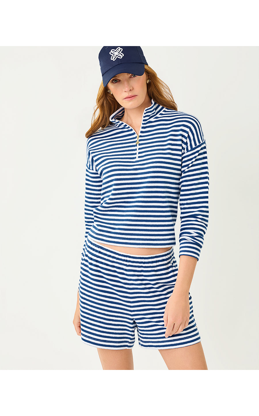 Cain Short Starlight Navy St Tropez Stripe