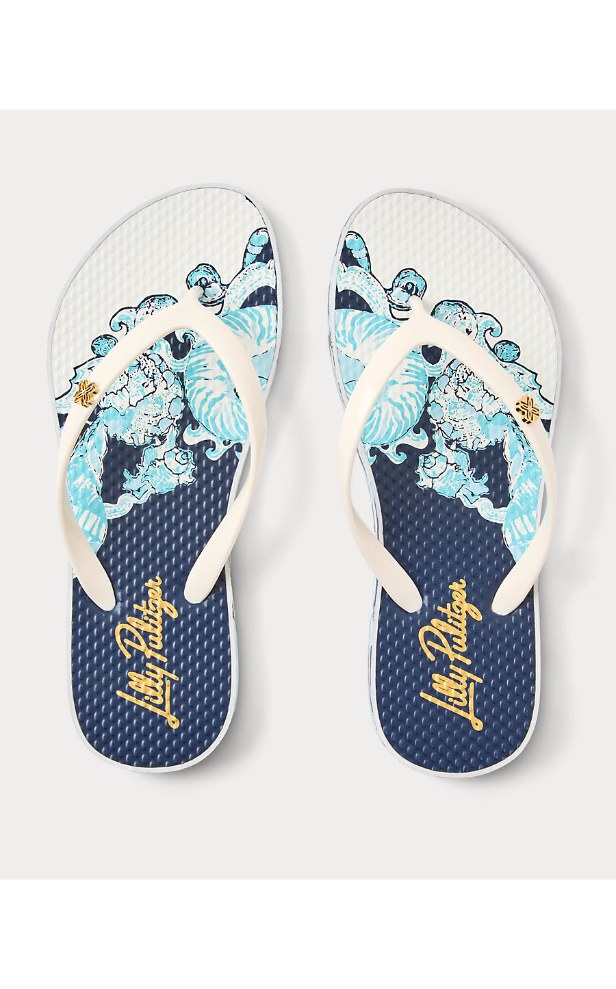 Pool Flip Flop Resort White Shell Shine Engineered