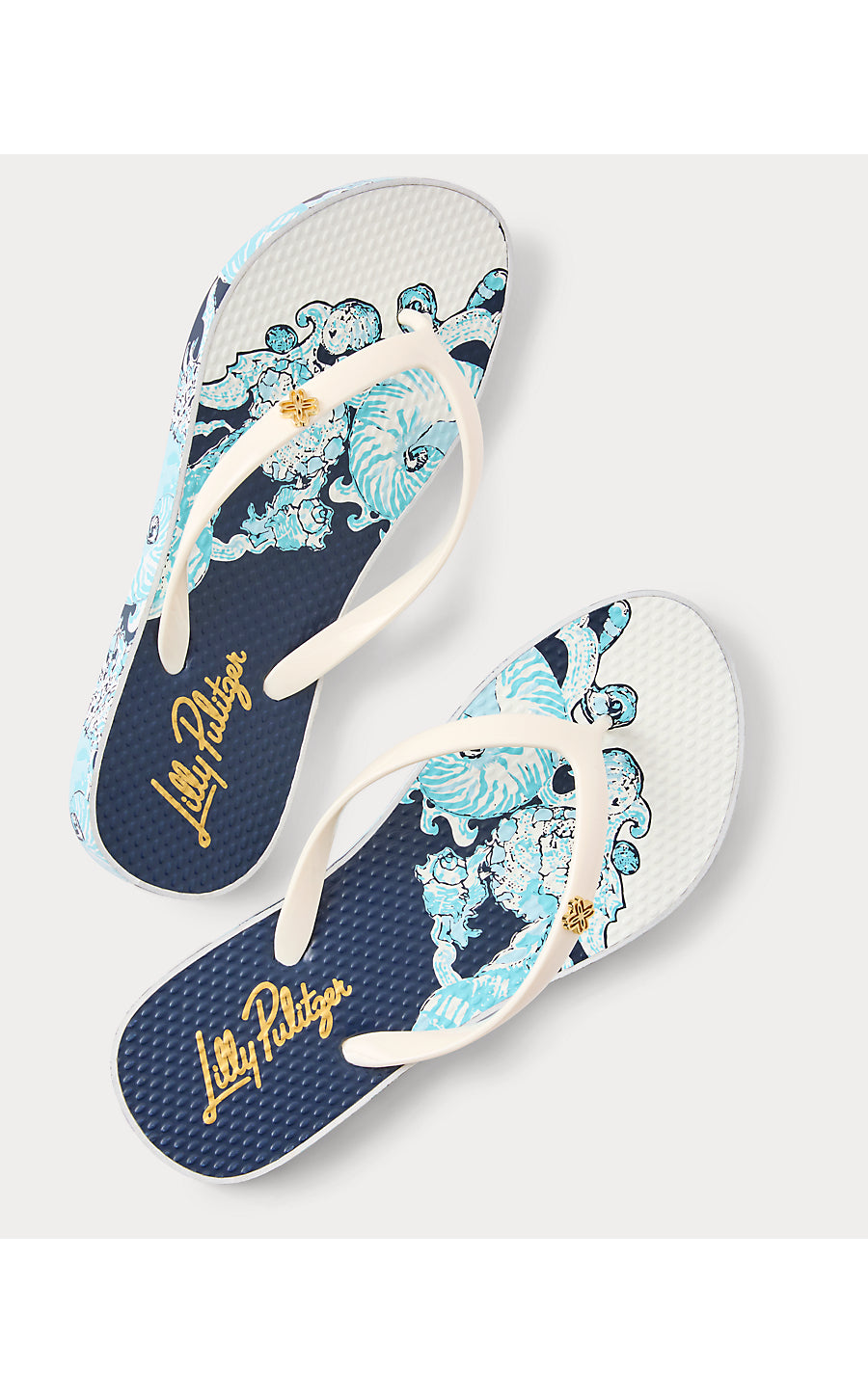Pool Flip Flop Resort White Shell Shine Engineered