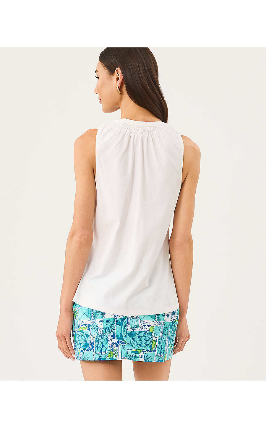 Essie Knit Top Resort White
