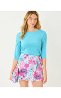 Gleeson Knit Top Capri Blue