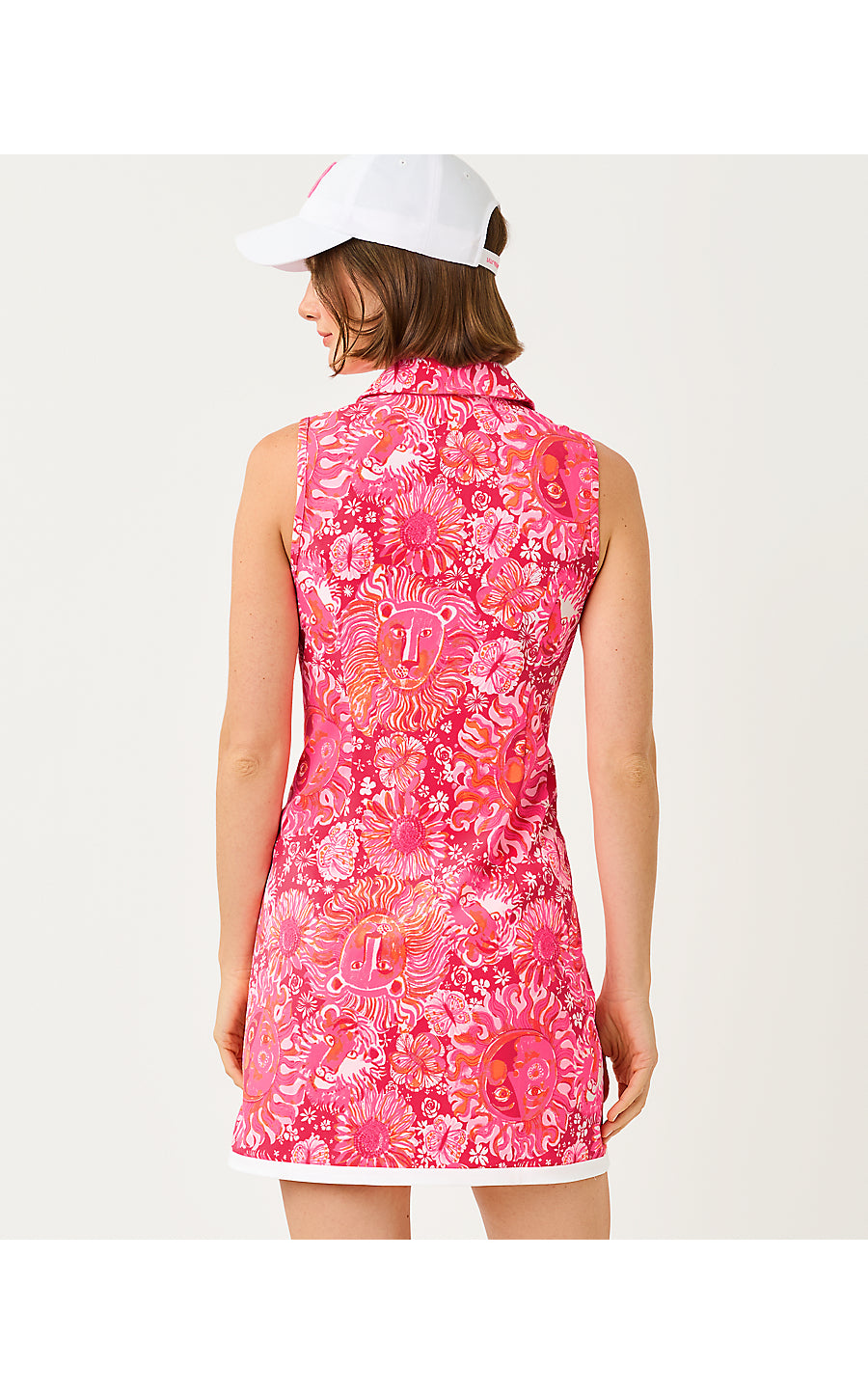 UPF 50+ Kathy Bow Dress Paradise Punch Jims Stuff