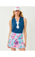 Frida Sleeveless Bow Polo Starlight Navy