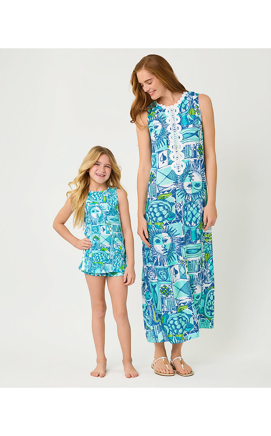 Mini Romey Knit Shift Set Mint Condition Harlillyquin