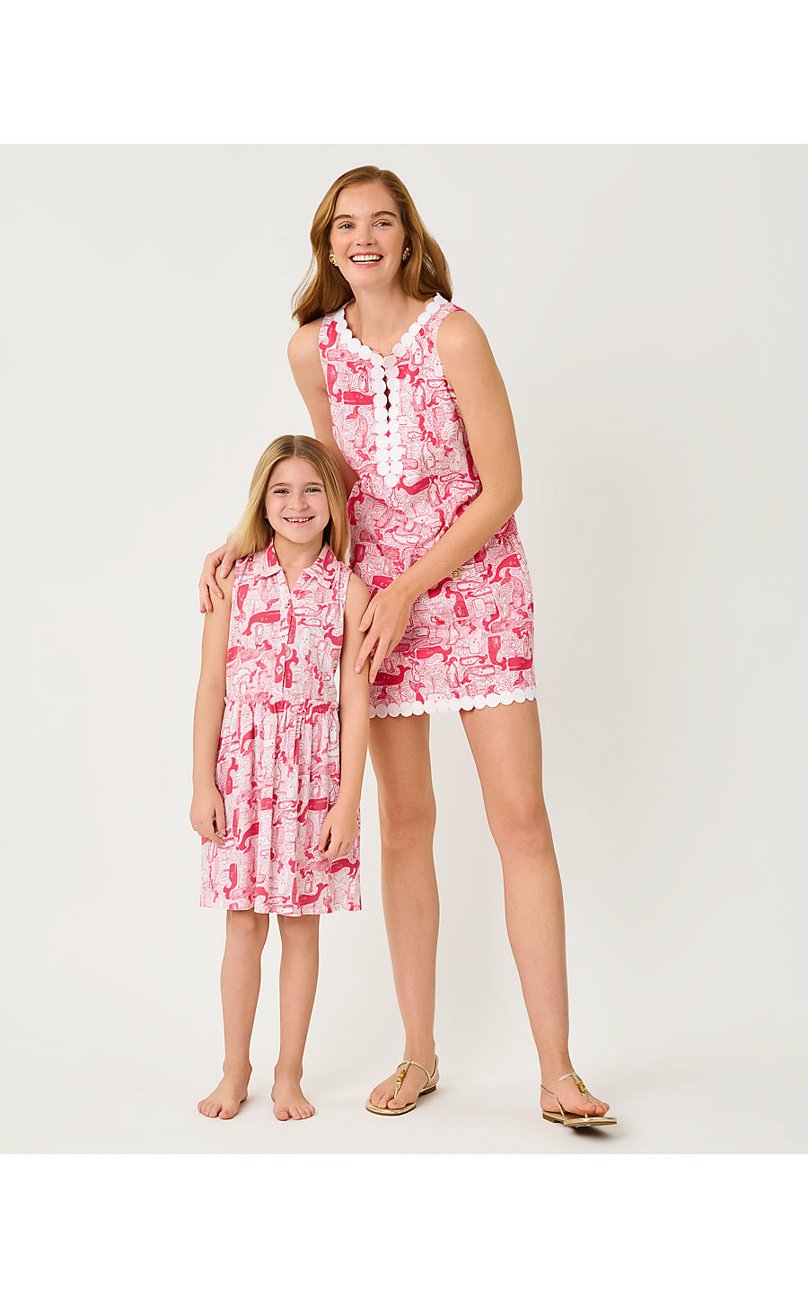 Mini Arley Dress Paradise Punch Thar She Blows