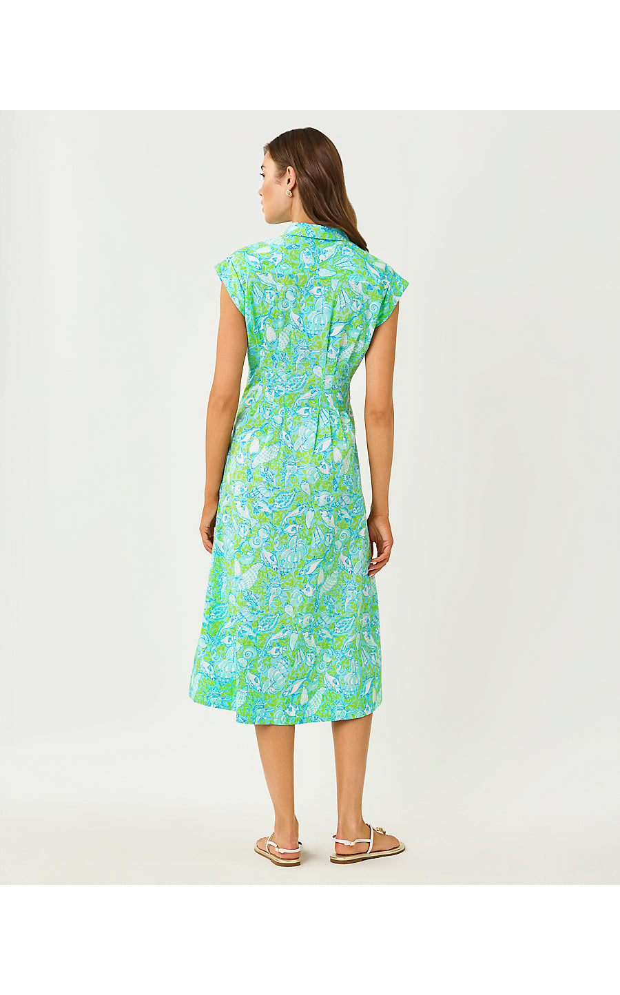 Tonya Midi Shirtdress Day Dream Blue Throw Me A Line