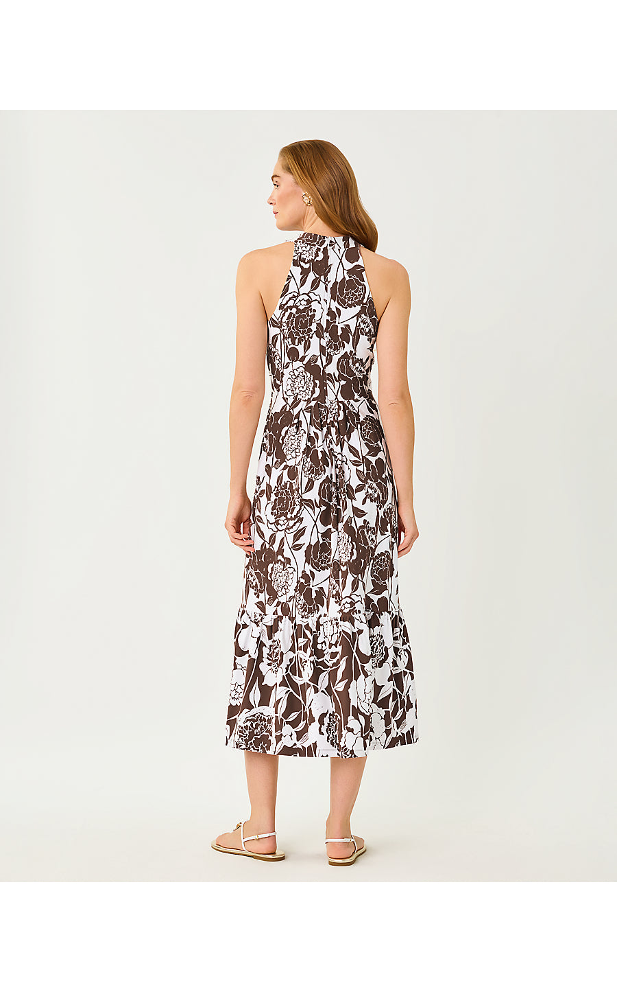 Wisteria Midi Dress Resort White Marni Engineered