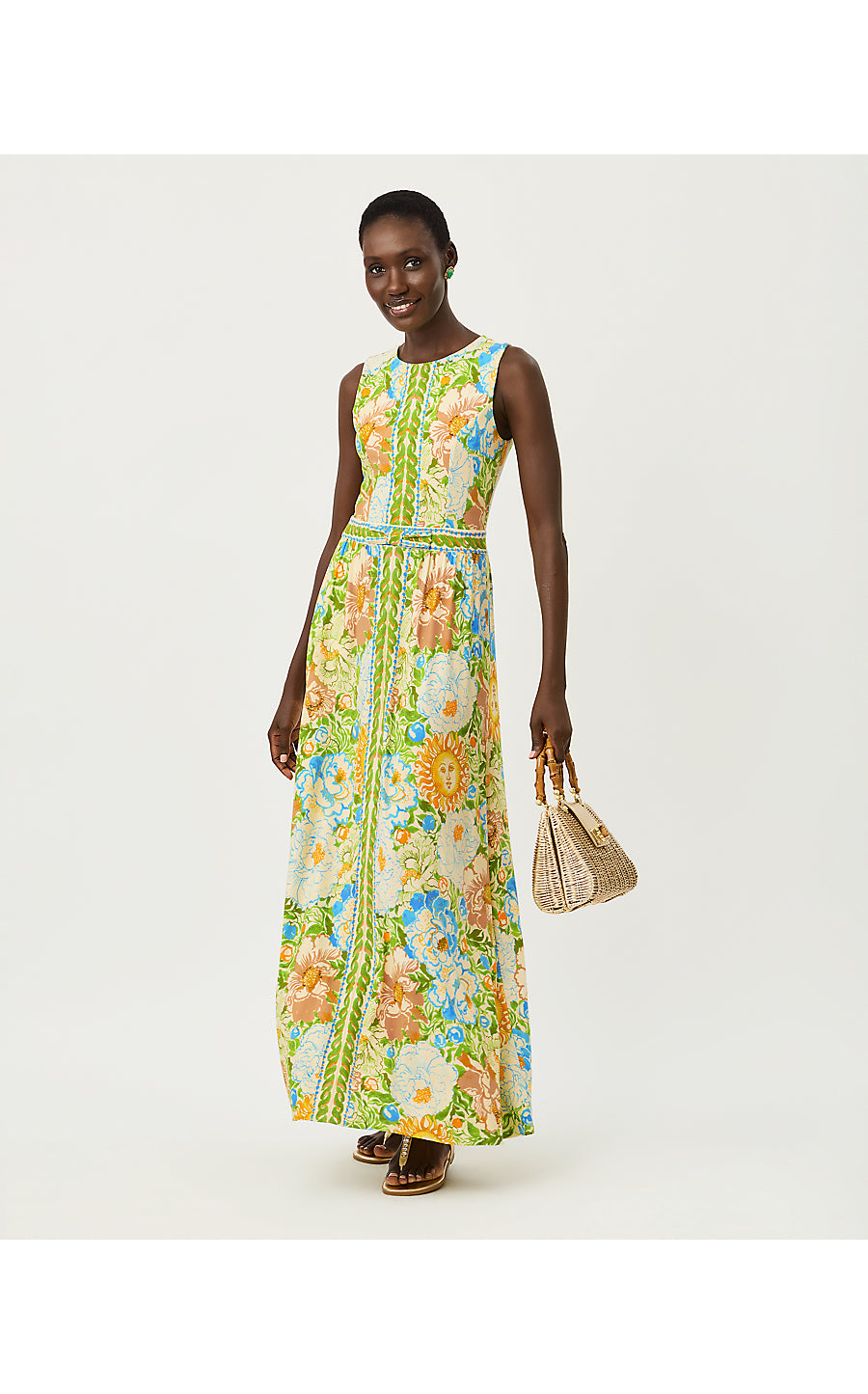 UPF 50+ Rosaley Maxi Dress Rutabaga Sympeony Engineered