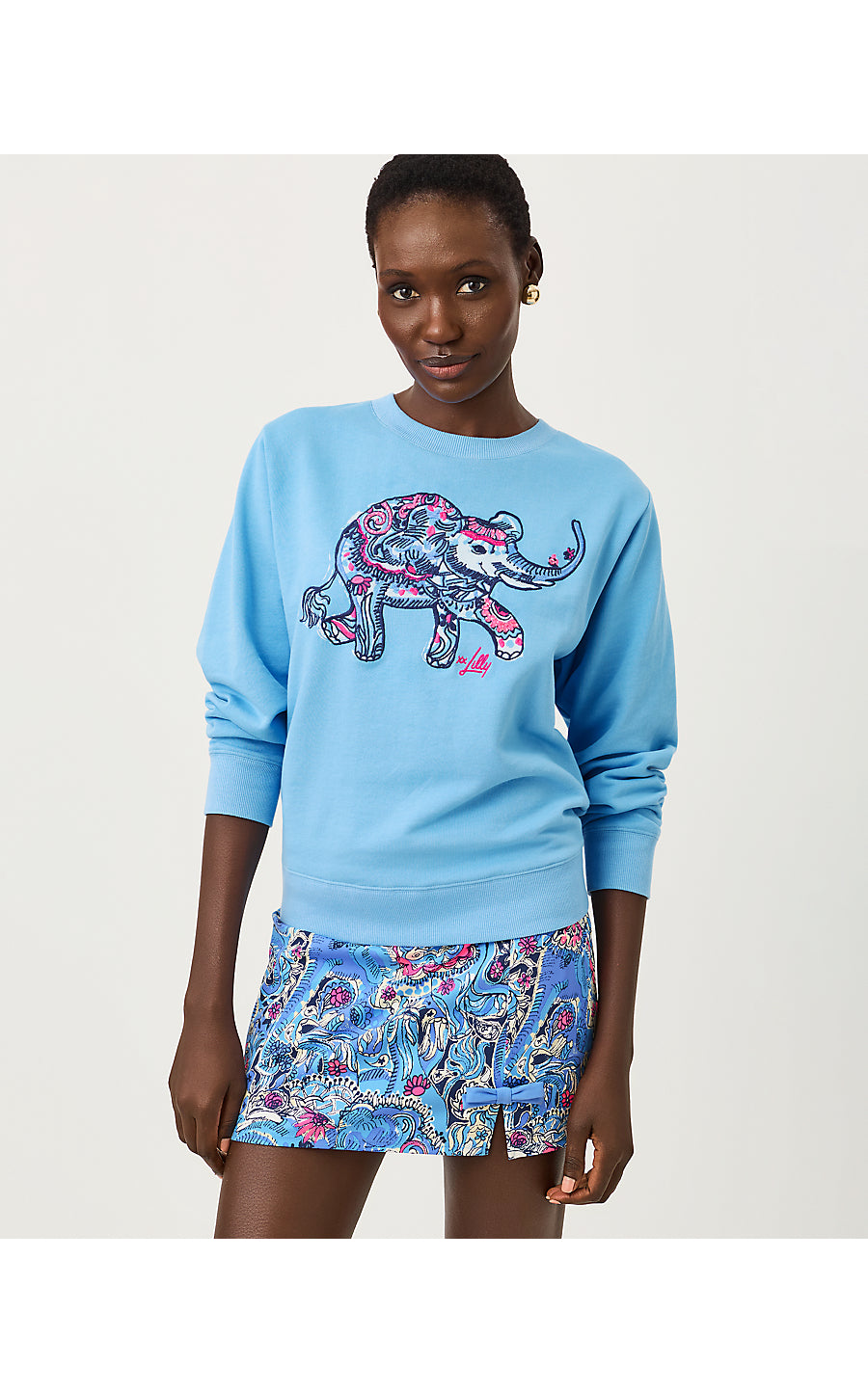 UPF 50+ Meena Bow Skort Multi Paisley Parade