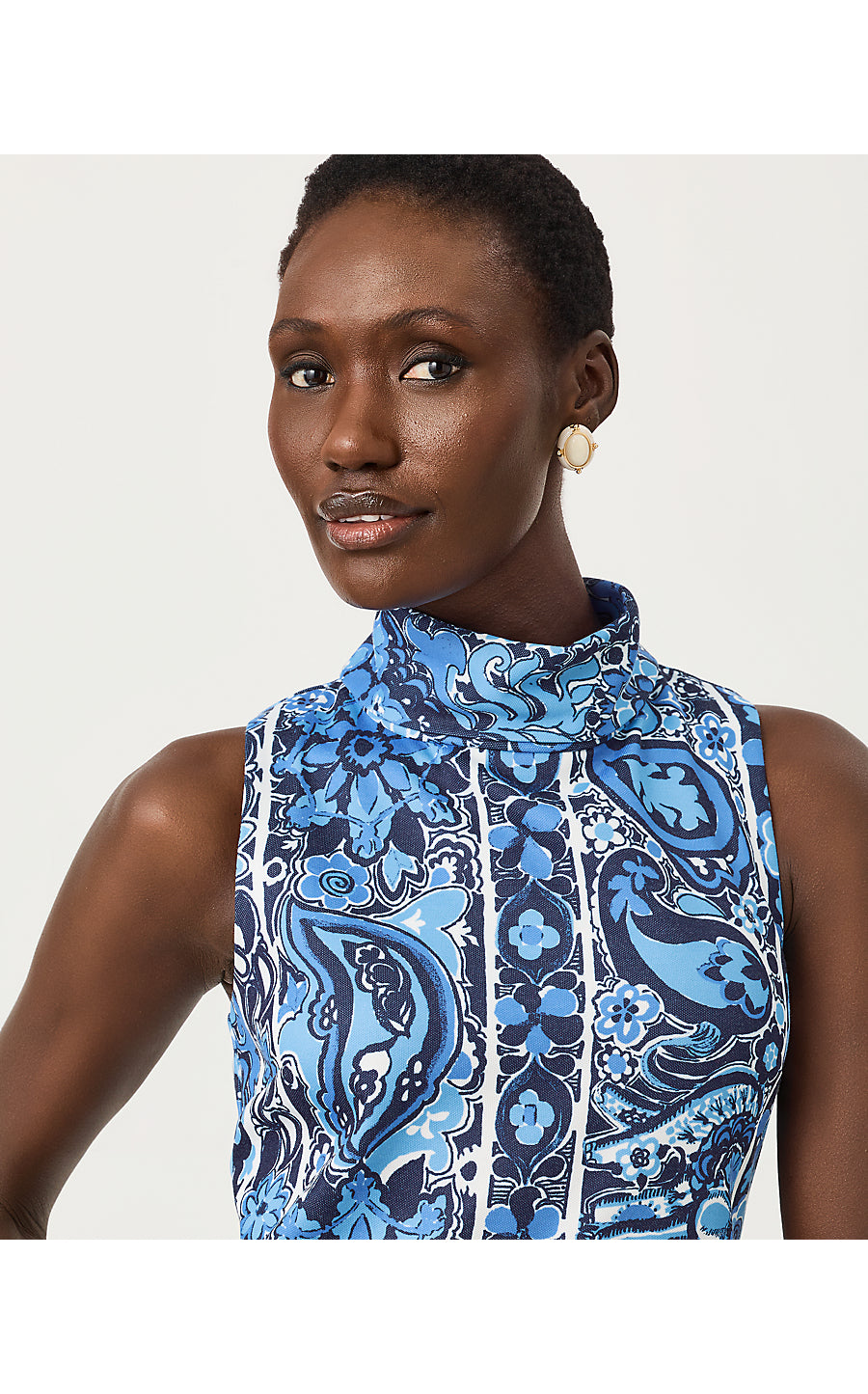 Daisee Maxi Shift Dress Low Tide Navy The Casbah Engineered