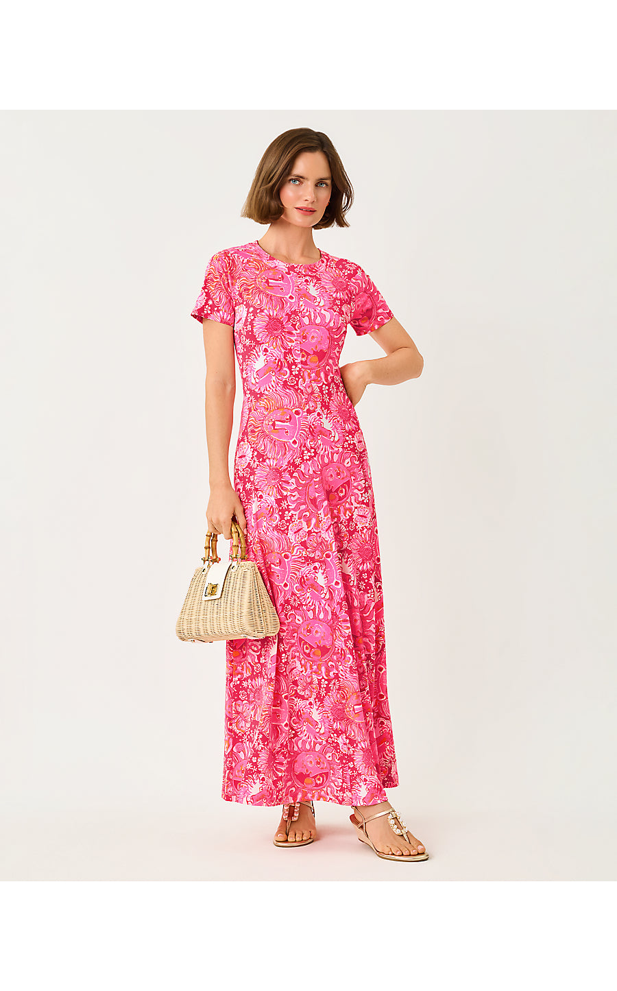 Lilliana Maxi Dress Paradise Punch Jims Stuff