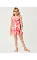 Mini Hadly Dress Resort White Pansy Fansy