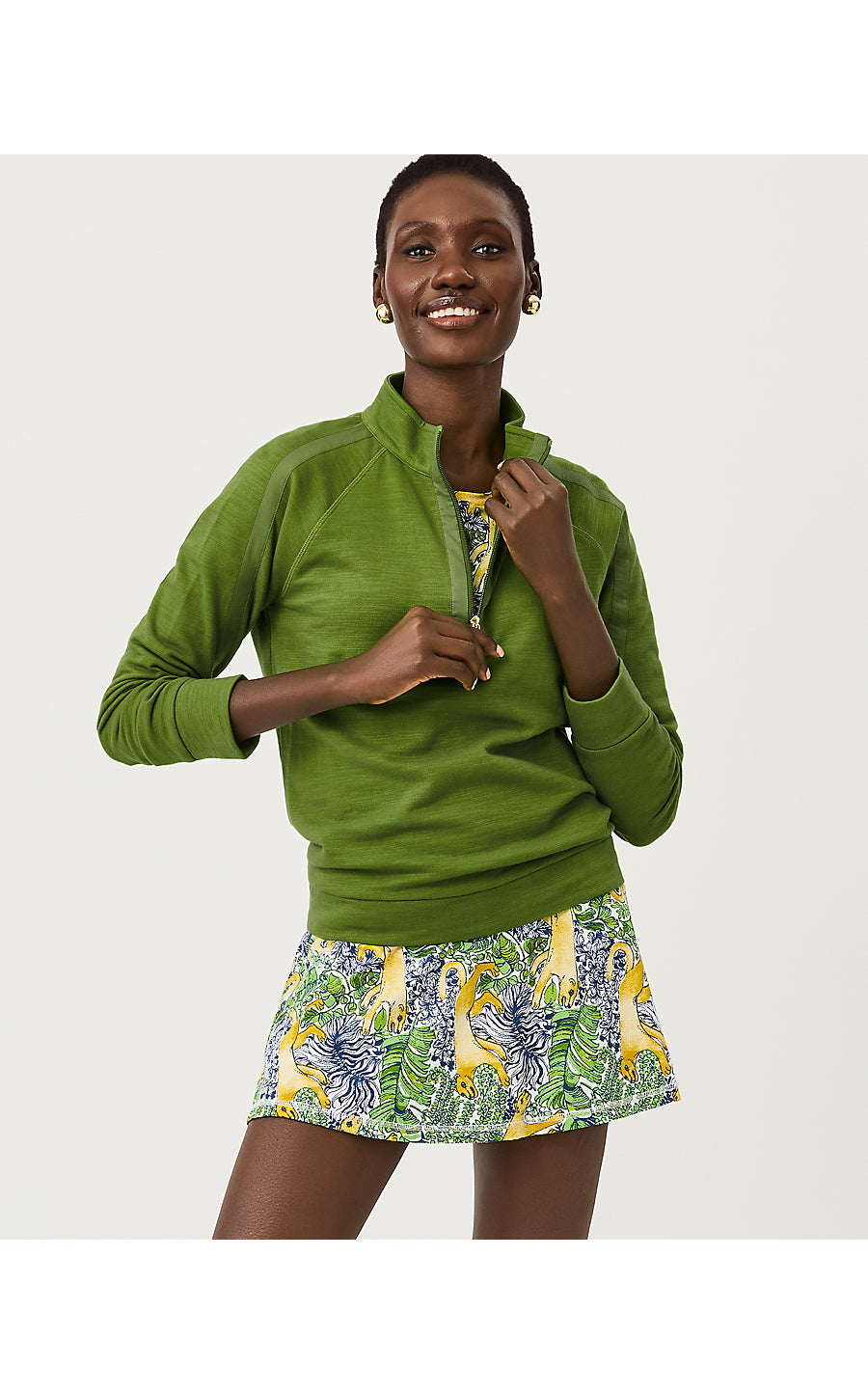 UPF 50+ Aila Skort Multi Lil Palm Prowl