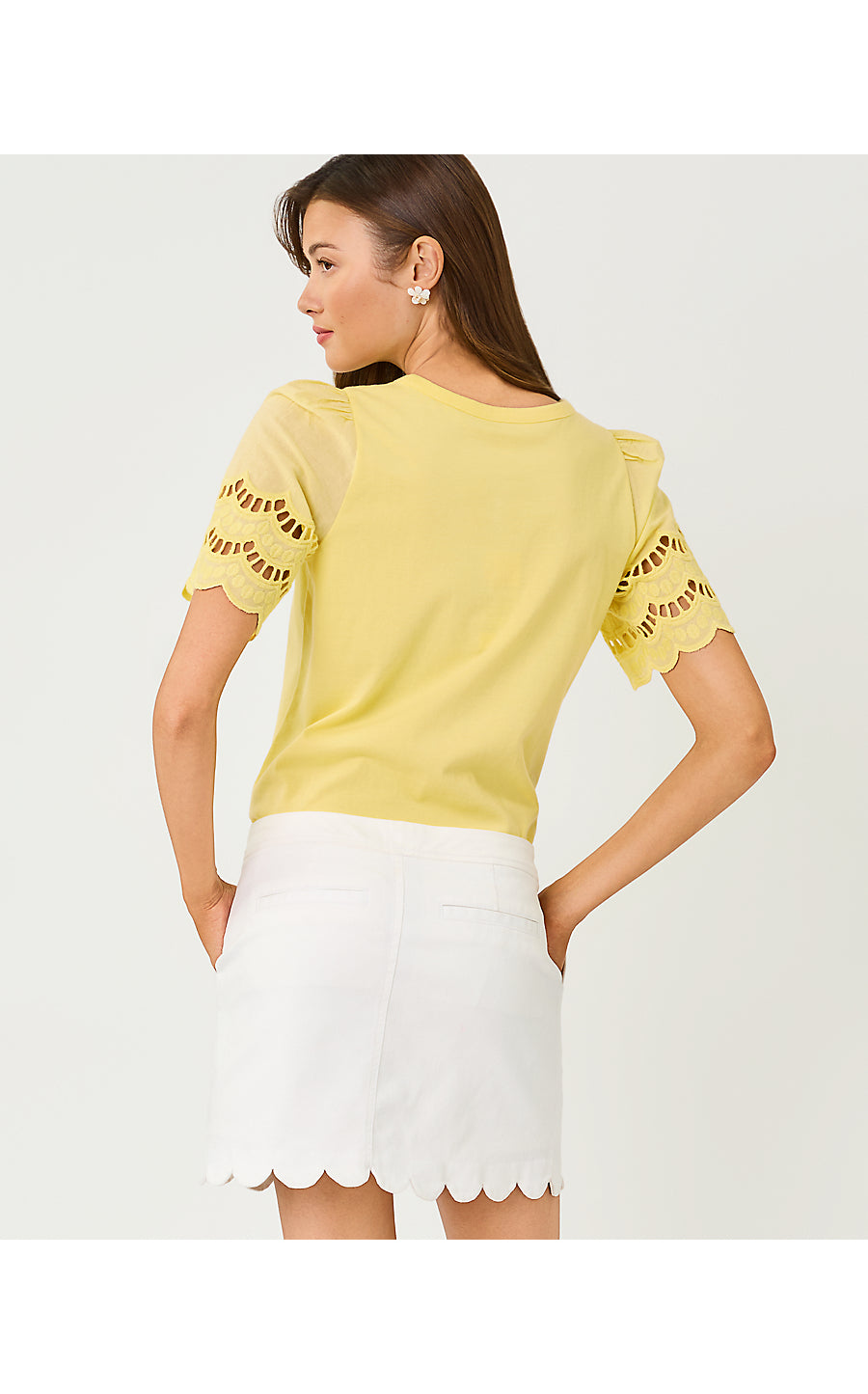 Sebene Knit Top Finch Yellow