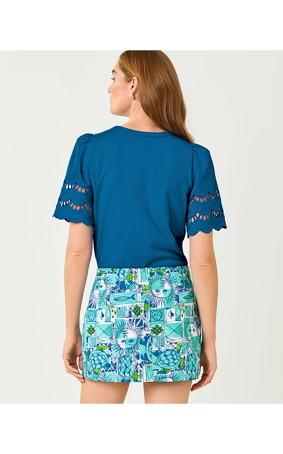 Sebene Knit Top Nassau Blue