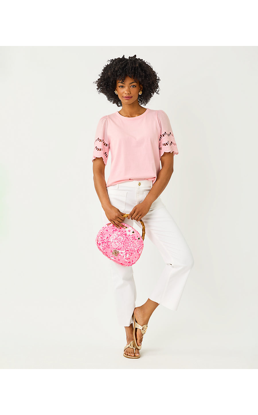 Sebene Knit Top Pink Muse