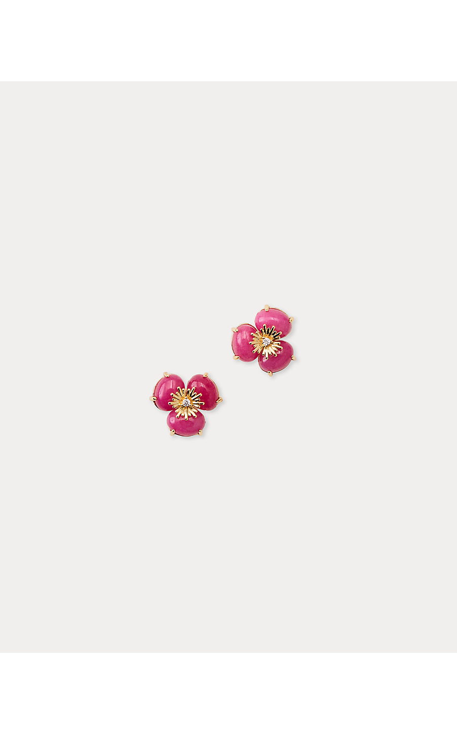 Camouflage Catwalk Earring Pink Aster