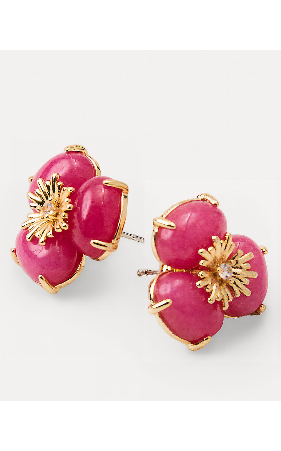 Camouflage Catwalk Earring Pink Aster