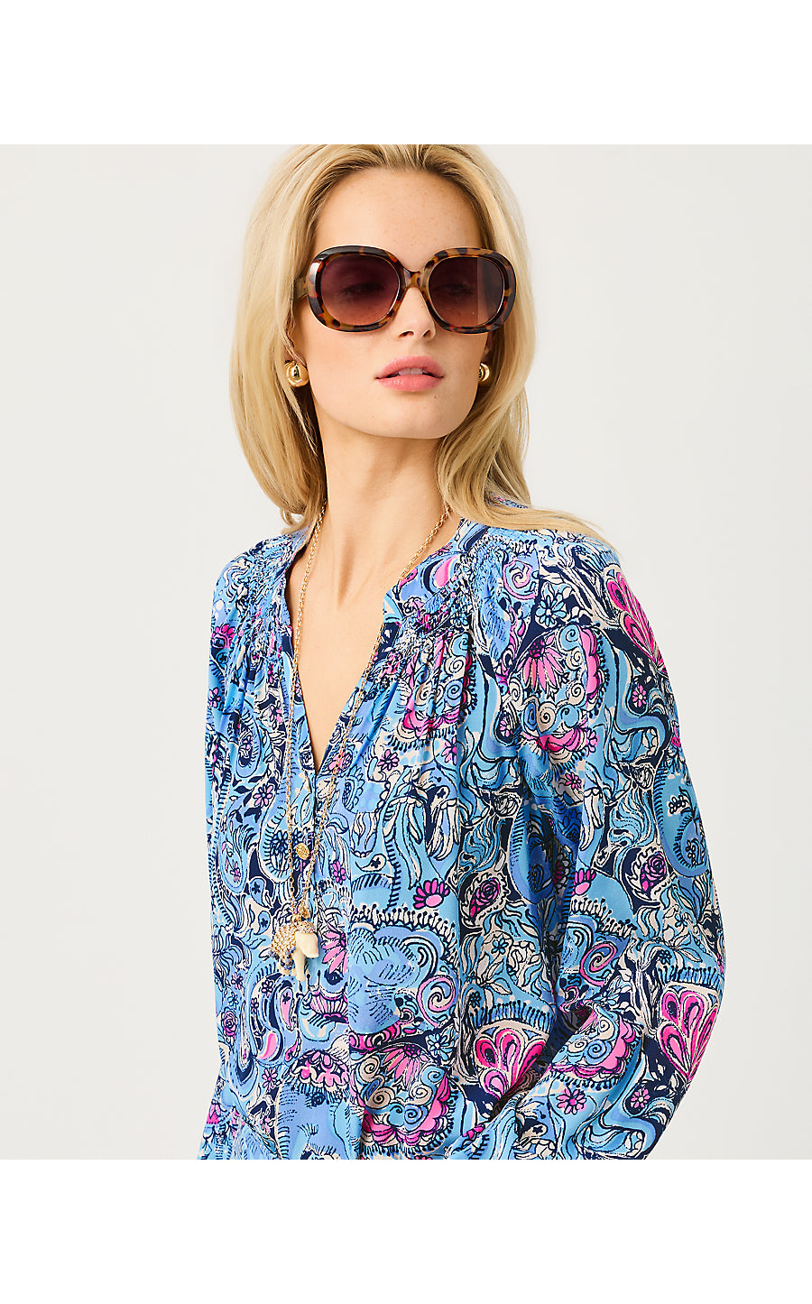 Paisley Parade Necklace Coconut