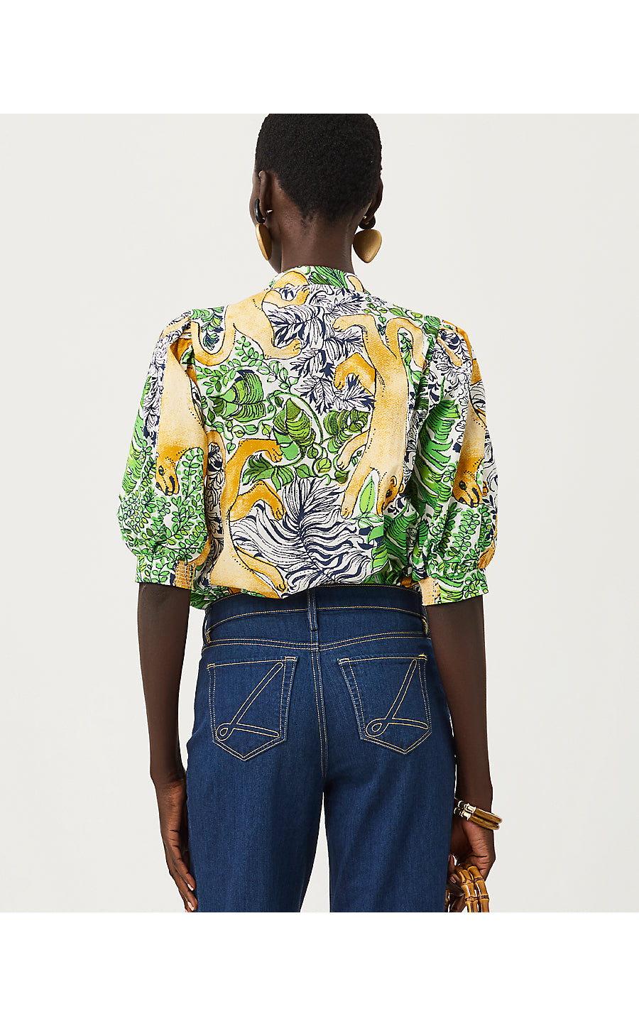 Mialeigh Top Multi Palm Prowl