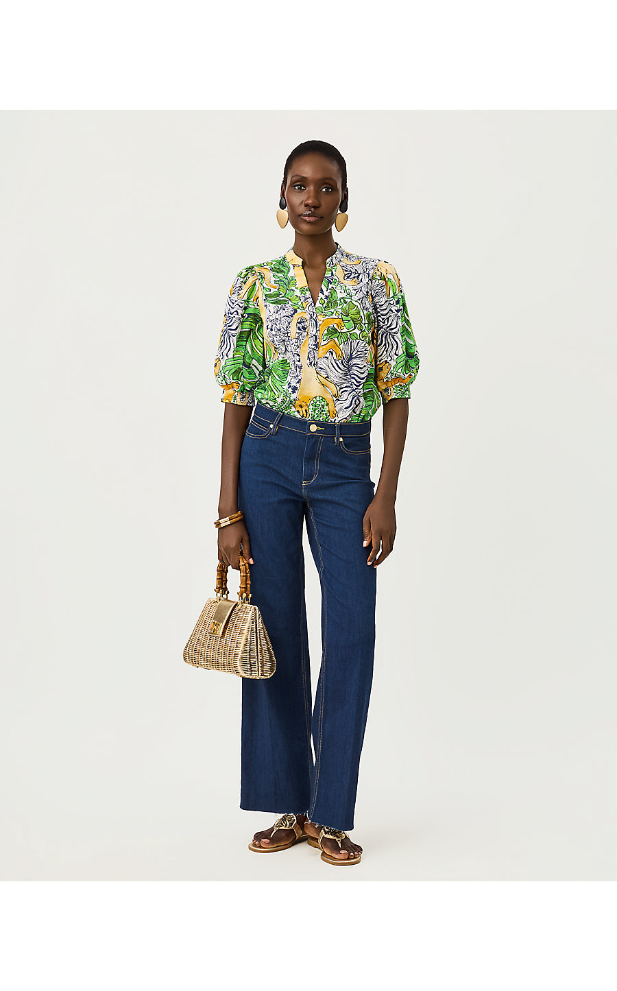 Mialeigh Top Multi Palm Prowl
