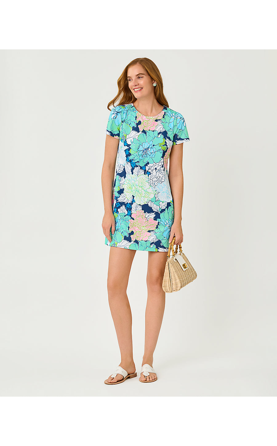 Melodie Skirted Romper Starlight Navy Tennessees Hibiscus